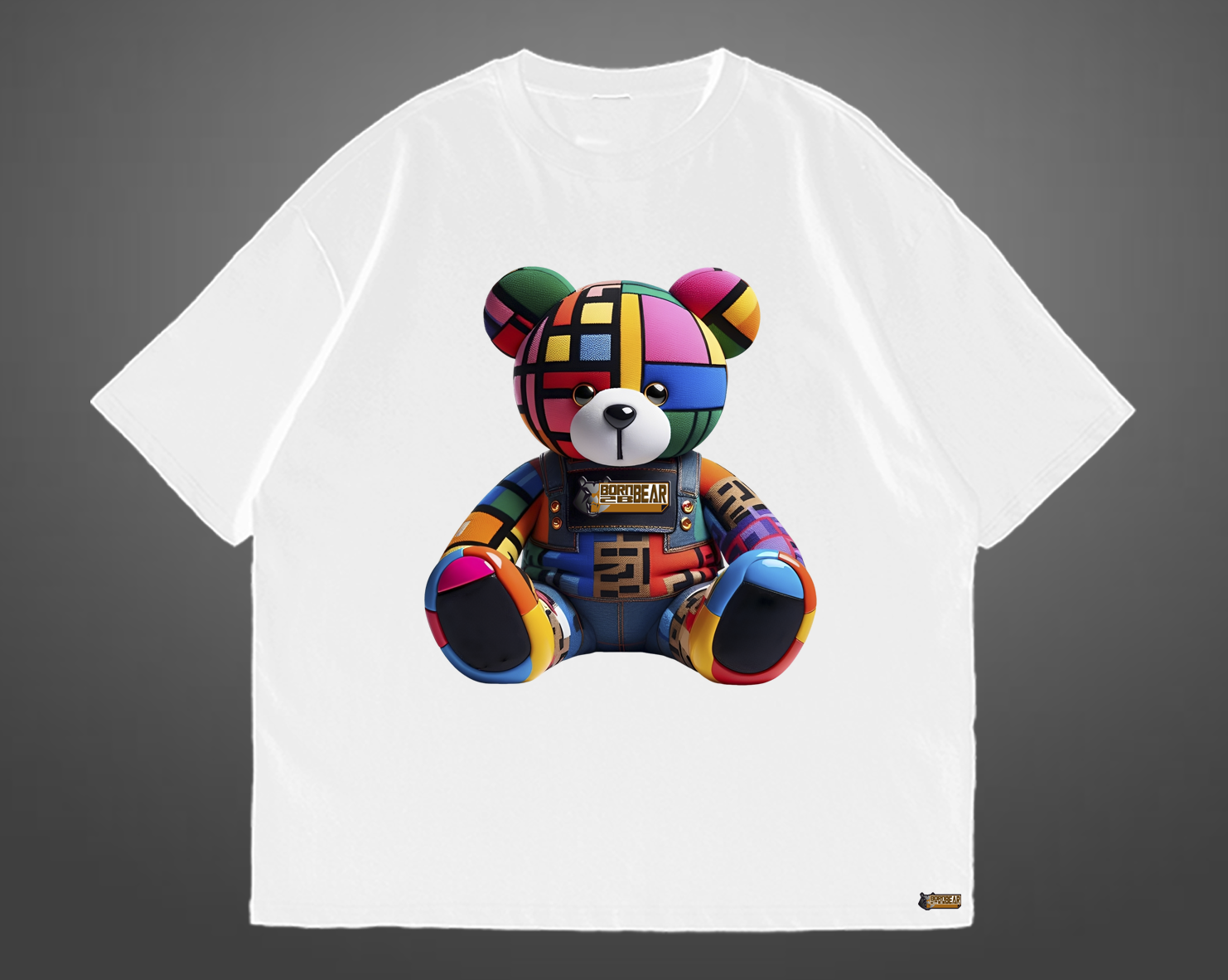 Camiseta Oversize Osito FendBear