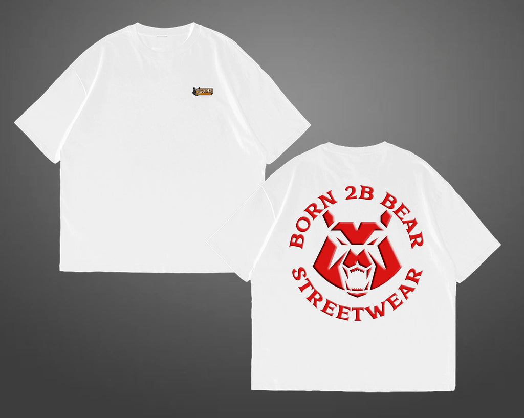 Camiseta Oversize Logo Born2BBear Letras