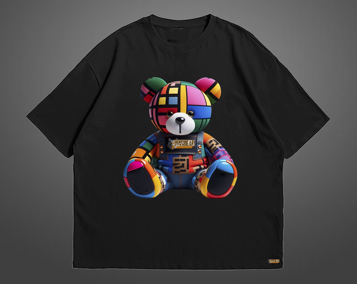Camiseta Oversize Osito FendBear