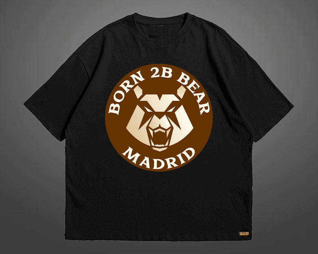Camiseta Oversize Logo Born2BBear Redondo