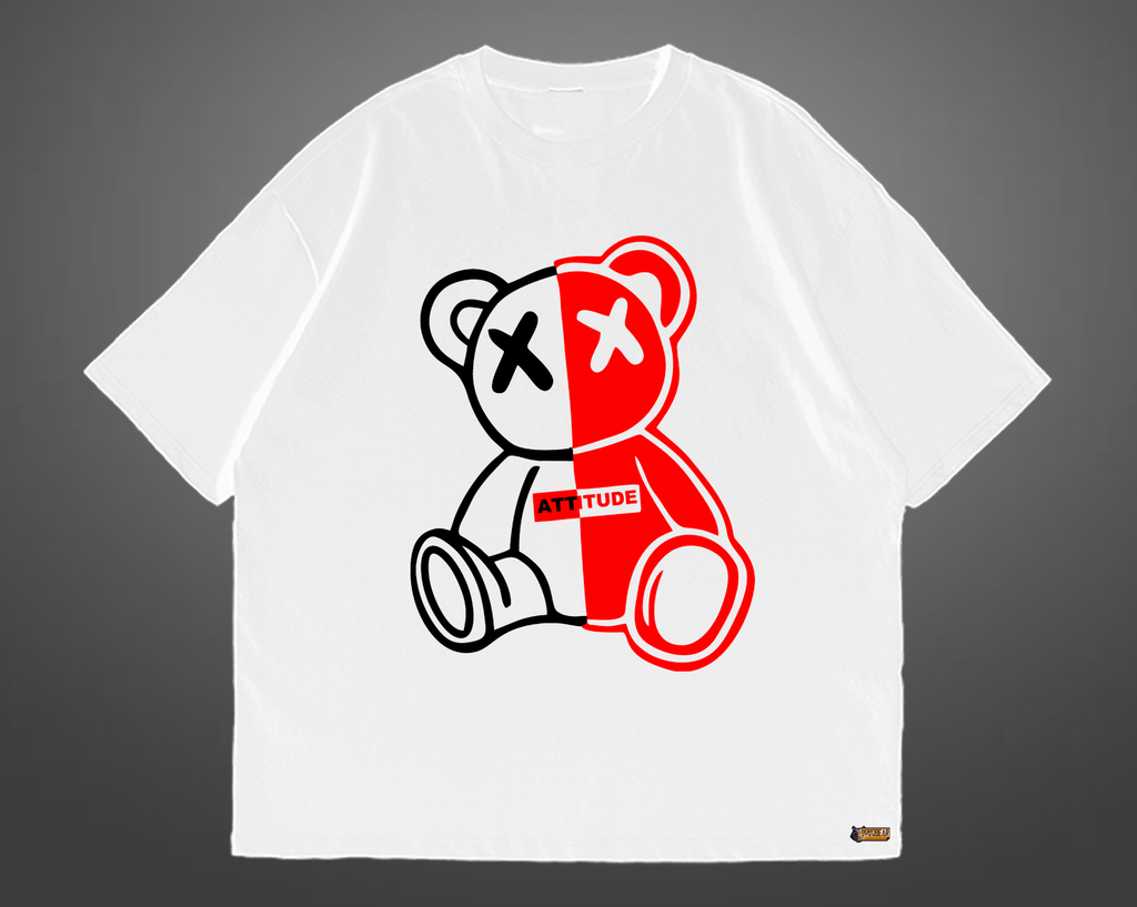 Camiseta Oversize Bear Attitude