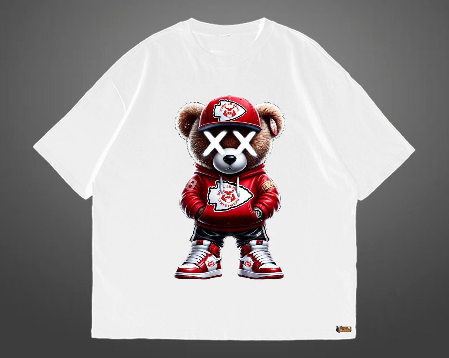 Camiseta Oversize Red Bear