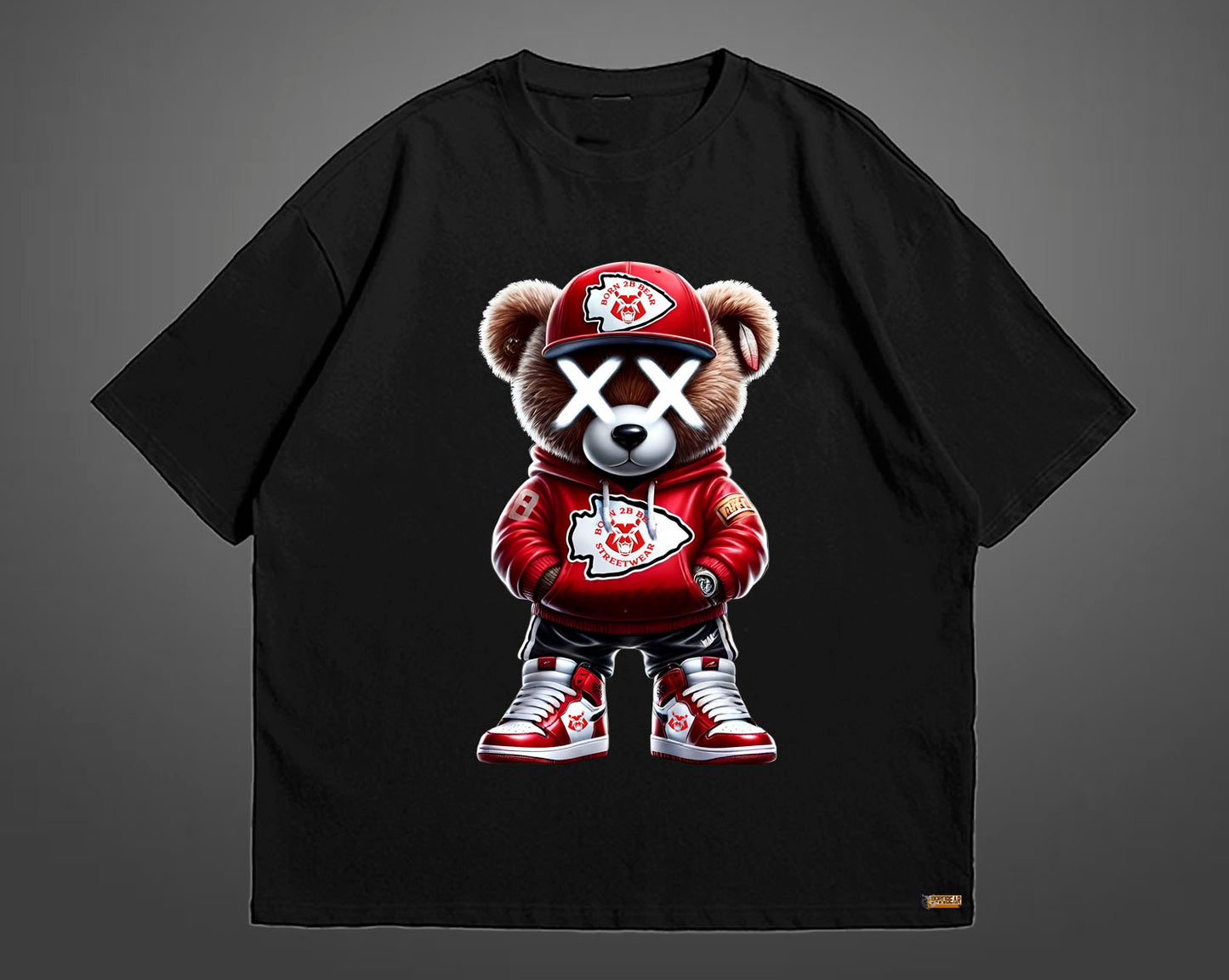 Camiseta Oversize Red Bear