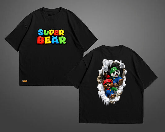 Camiseta Oversize Super Bear Ice Venture